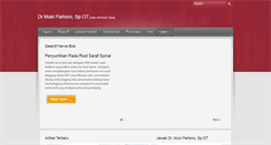 Desktop Screenshot of mukipartono.com